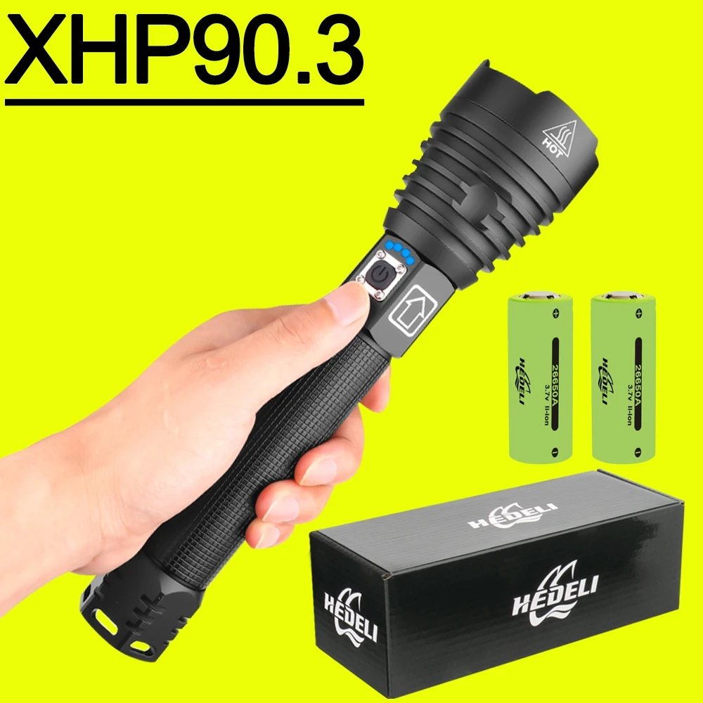 

XHP90.3 tactical flashlight 18650 led torch usb rechargeable flash light xhp90 high power zoom hand lamp xhp70.2 hunting lantern