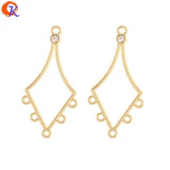 

Cordial Design 100Pcs 20*41MM Jewelry Accessories/Earring Findings/Hand Made/Drop Shape/Earrings Connectors/DIY Jewelry Making