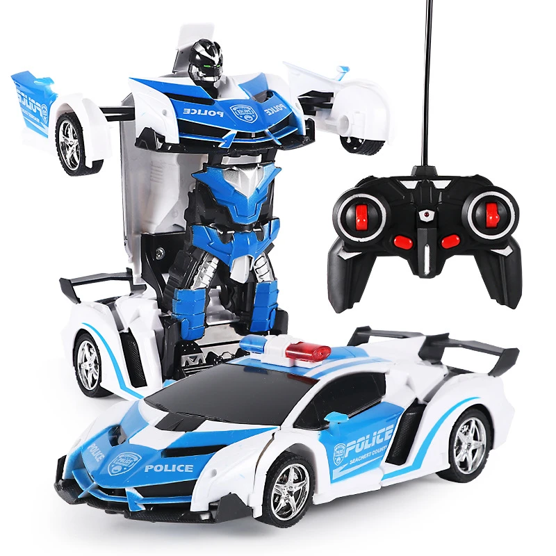 RC Car 2 in 1 Driving Vehicle Model Robots Toys Transformation Robots Sports Cool RC Deformation Cars Kids Toys For Boys Gifts rc car price