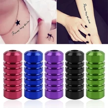 Новая 1 шт. машинка для нанесения татуировки поставка оборудования ручка ручки трубки с задней стволовой картридж полностью автоклавируемый