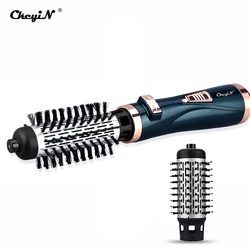 CkeyiN Electric Auto Rotating Hot Air Brush Hair Straightener Comb Curling Iron Blower Hair Curler Salon Styling Tool Hair Dryer