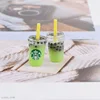 6PCS miniature food play drink coffee cup model 1/12 ob11 furniture scene diy mini doll house 1 / 6BJD kitchen food toy 4