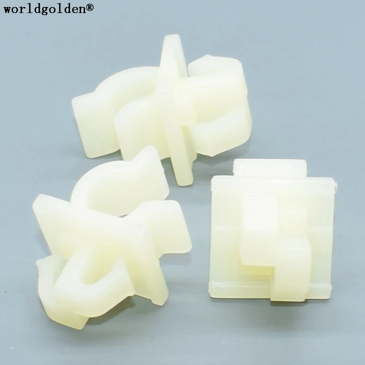 worldgolden 100pcs auto clip Hood Prop Rod Clip Holds 8mm for Toyota 53455-14020 | Автомобили и мотоциклы