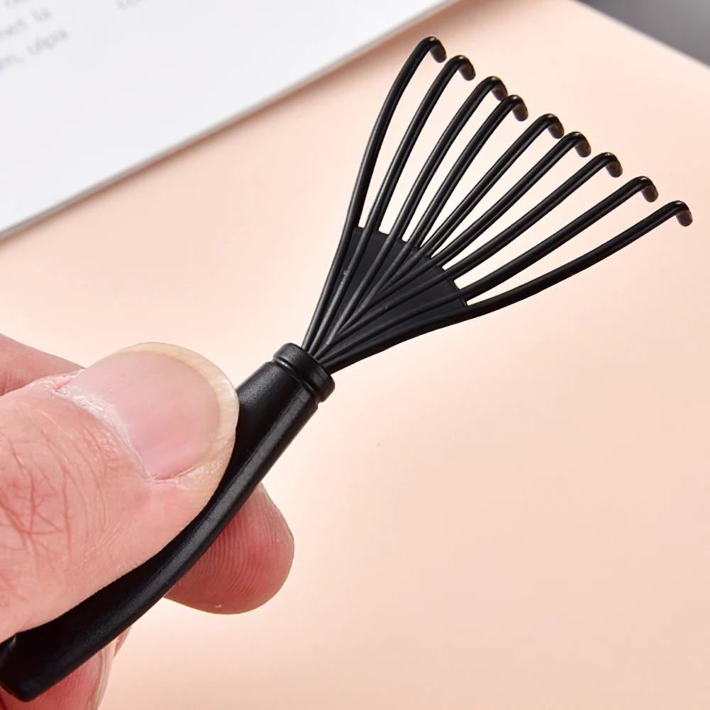 Pet Brush And Rake Plastic Curling Comb Pet Brush Rake Plastic Curling