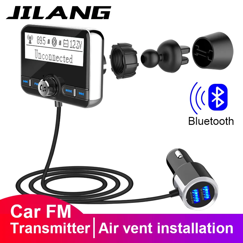 Jilang Bluetooth fm передатчик беспроводной автомобильный модулятор Автомобильный MP3