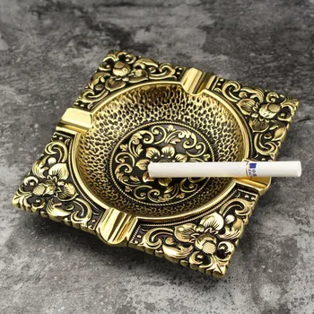 

Retro Home Office Ashtray Full Metal Ashtray c