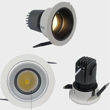 Точечный светильник, потолочный светильник cob, настенный светильник для отеля, светодиодный антибликовый потолочный светильник 3W5W7W10W12W, прикроватный Точечный светильник, антибликовый точечный светильник