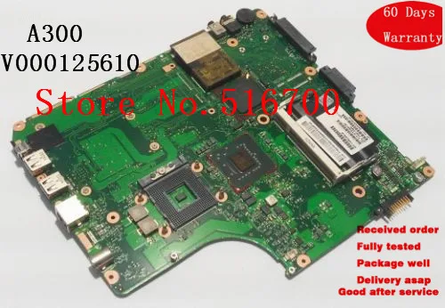 Системная плата ноутбука A305 A300D для Toshiba V000125610 A300 P300 системная 6050A2169401