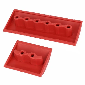 

Household Wall Art Paint Rubber Wood Graining DIY Tool Set Red 2 in 1 Wood Graining Tool Painting Supplies Wall Treatments 9x3cm