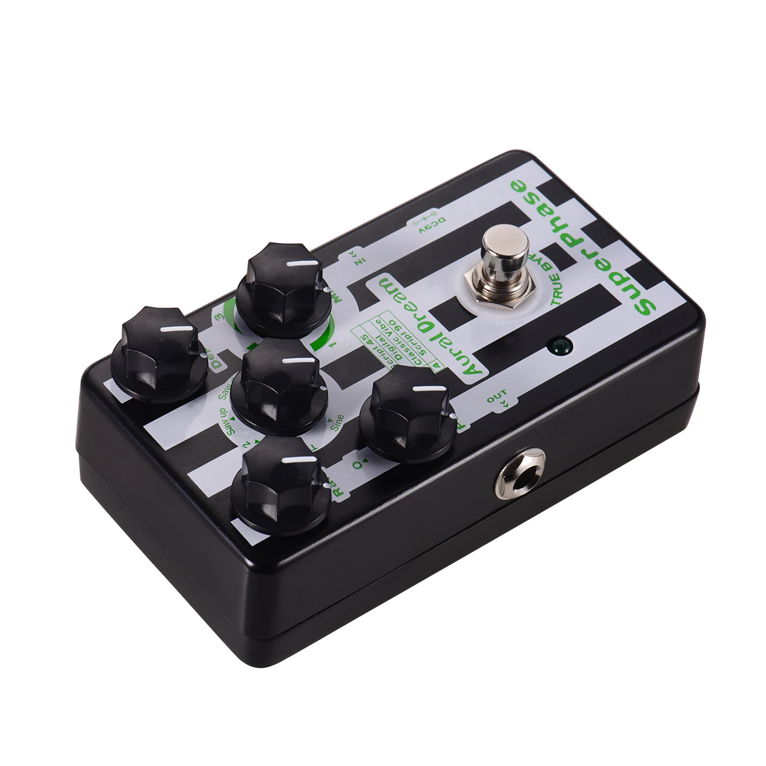 Aural Dream Super Phaser педаль эффектов для гитары 4 режима 6 волн корпус из алюминиевого сплава с истинным обхода аксессуары для гитары