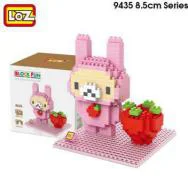 LOZ 9435 no box Детские игрушки для купания, животные океана, Игрушки для ванны, 4 шт., классические детские игрушки для океана, морская звезда, осьминог, краб, гиппокамп, 6 м - Цвет: LOZ 9435 no box