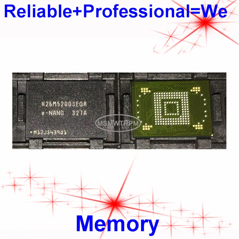 H26M52003EQR BGA169Ball EMMC 16GB мобильный телефон памяти новый оригинальный и вторая рука