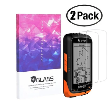

2pcs/set Full Screen Protector For Bryton Rider 530 Tempered Glass 2.5D 9H HD Anti Scratch Explosion Proof Protection Glass Fil