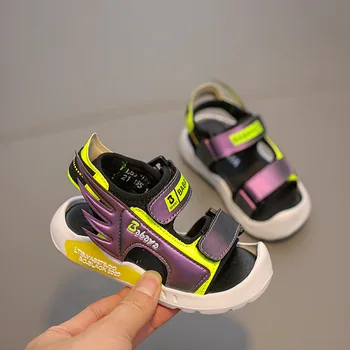 

Babaya Baby Sandals Beach Shoes Boys Girls Fashion Toddler Shoes Small Children Sandals 2020 Summer New 1-3 Years Old Soft Sole