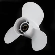 Лодка подвесная пропеллер 11 1/2X13 Алюминий для Yamaha 25-60HP 663-45974-02-98 Морской Пропеллер 13 сплайн зуб 3 лезвия