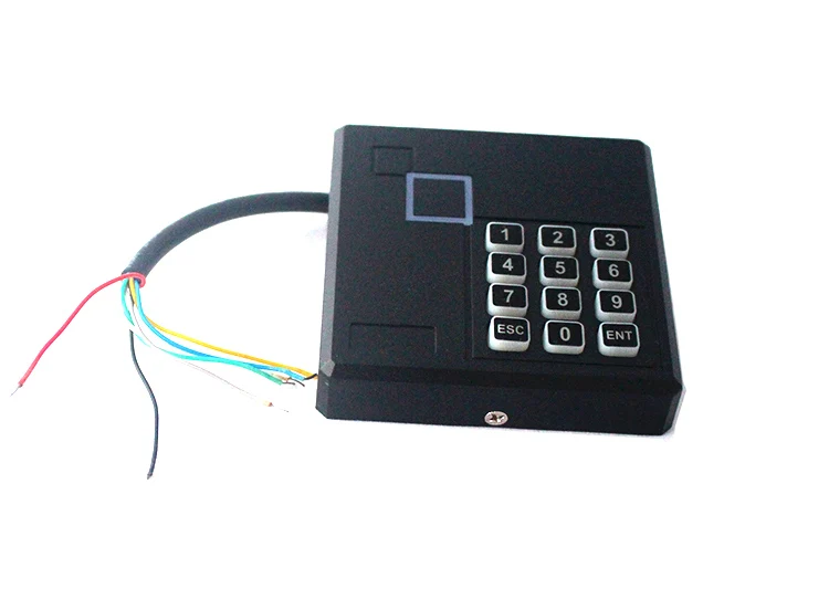 Бесконтактная RFID идентификационная карта дверная клавиатура контроля доступа считыватель 125 кГц Wiegand 26 бит цвет черный