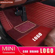 Автомобильный коврик для MINI Cooper R50 R52 R53 R56 R57 R58 F55 F56 F57 Countryman R60 F60 автомобильные аксессуары Стайлинг Автомобильный Ковер