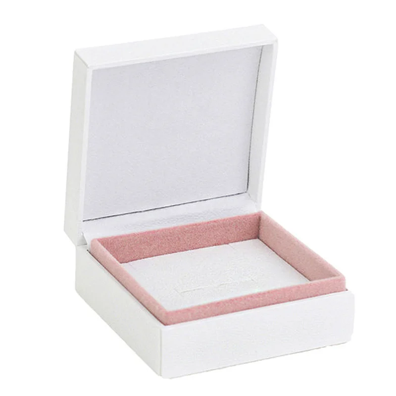 9*9*4 cm caja de papel de embalaje pulsera joyería anillo de exhibición pendientes caja de regalo para las mujeres de moda pulsera de terciopelo caja de almacenamiento de anillo