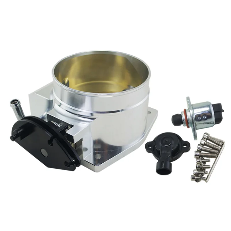 102Mm Throttle Body+TPS IAC Position Sensor for LSX LS1 LS2 LS6 LS7(Silver) | Автомобили и мотоциклы