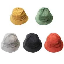 Женские шапки, повседневные однотонные мужские шапки в стиле хип-хоп, на плоской подошве, на лето и весну, корейские, для пляжа, туризма, рыбалки, новинка, Панама