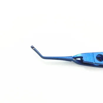 

Titanium Scleral Plug Forceps Ophthalmic microsurgery instrument