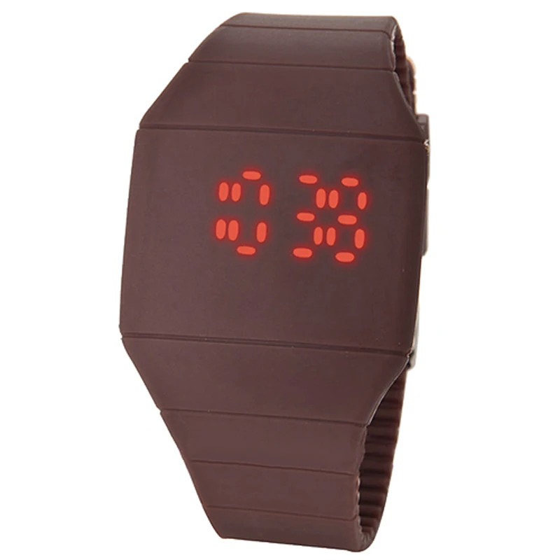 

Fashion Plastic Electronic Watches Led Digital Touch Screen Watches Ultra Thin Watches Men Women Sports Watches Children Watches