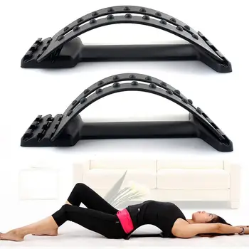 

Back Muscle Stretcher Massager Neck Waist Stretche Posture Corrector Fitness Relax Lumbar Support Spine Pain Relief Chiropractic