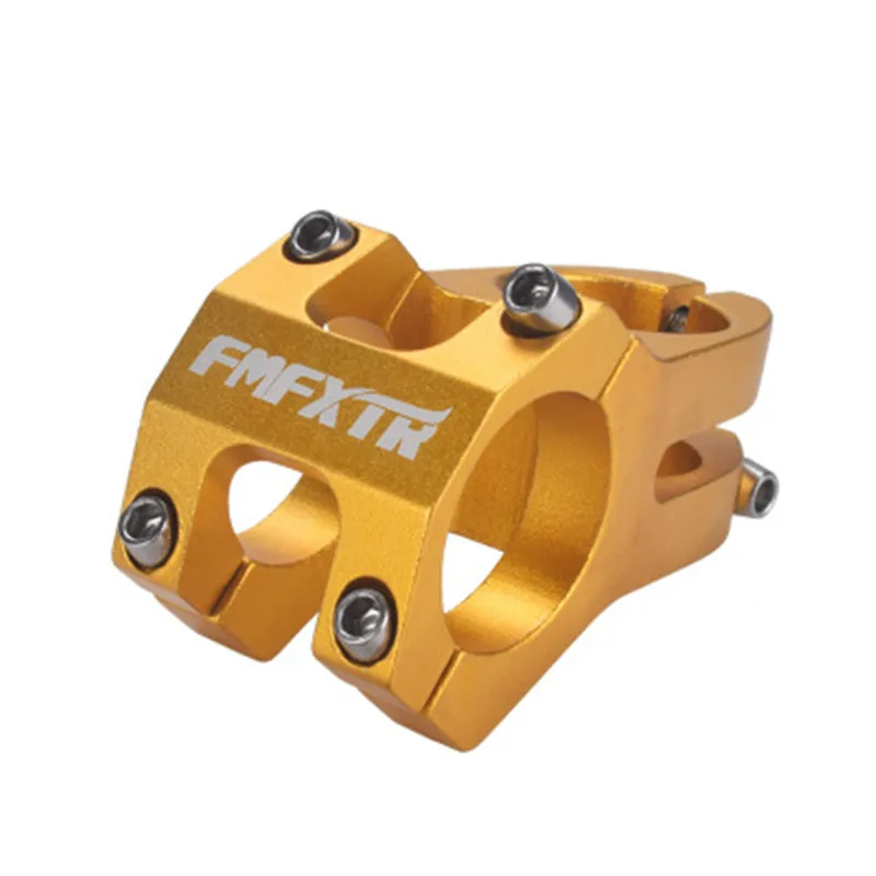 GOLD FMFXTR, руль для горного велосипеда, стержень для велосипеда, 31,8 мм, детали для велосипеда, 4 цвета, руль для велосипеда, материал из алюминиевого сплава - Цвет: GOLD
