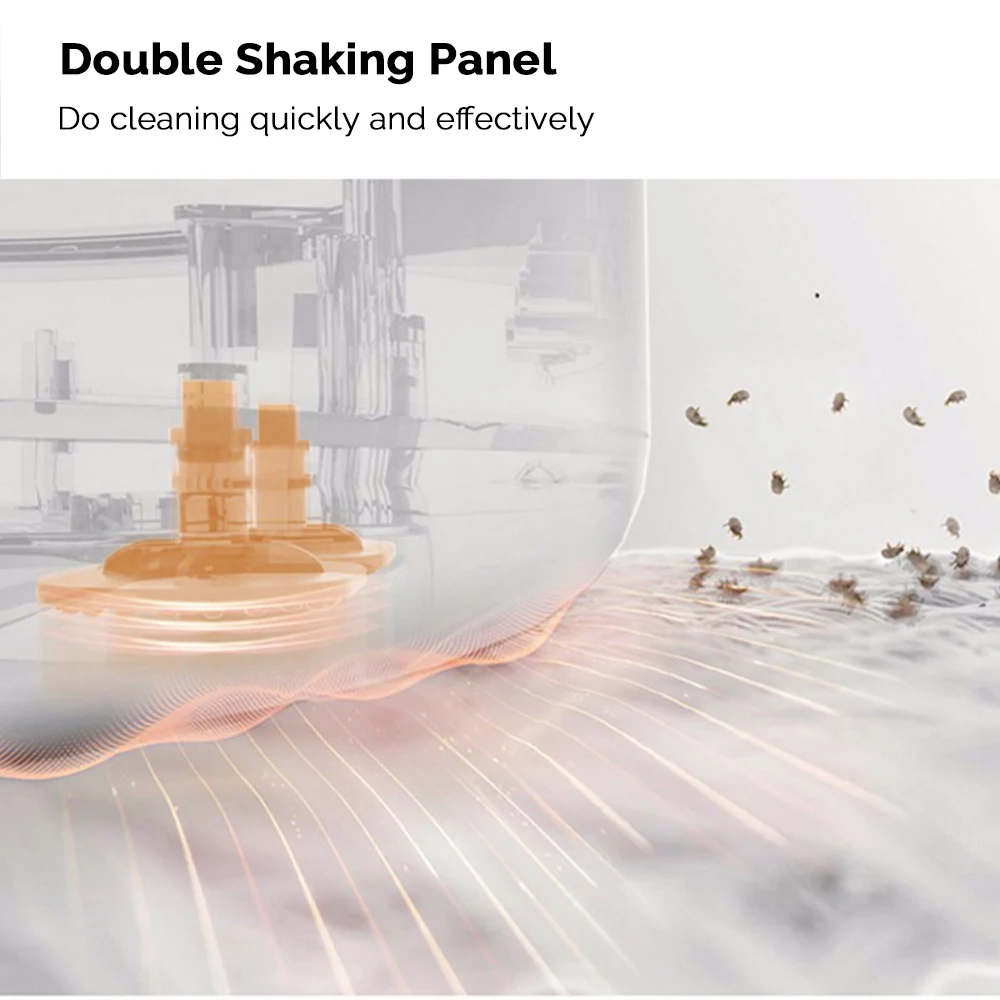  Hot Xiaomi Deerma Portable White Wireless Handheld Vacuums 7000pa Dust Mite Controller Ultraviolet 