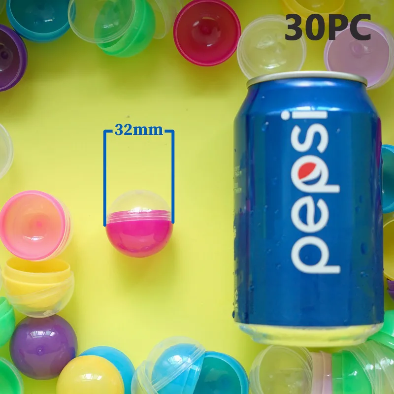 32mm 50mm 75mm 100mm Capsule eggshell machine Capsule machine Amusement machine Doll machine gift transparent eggshell 11