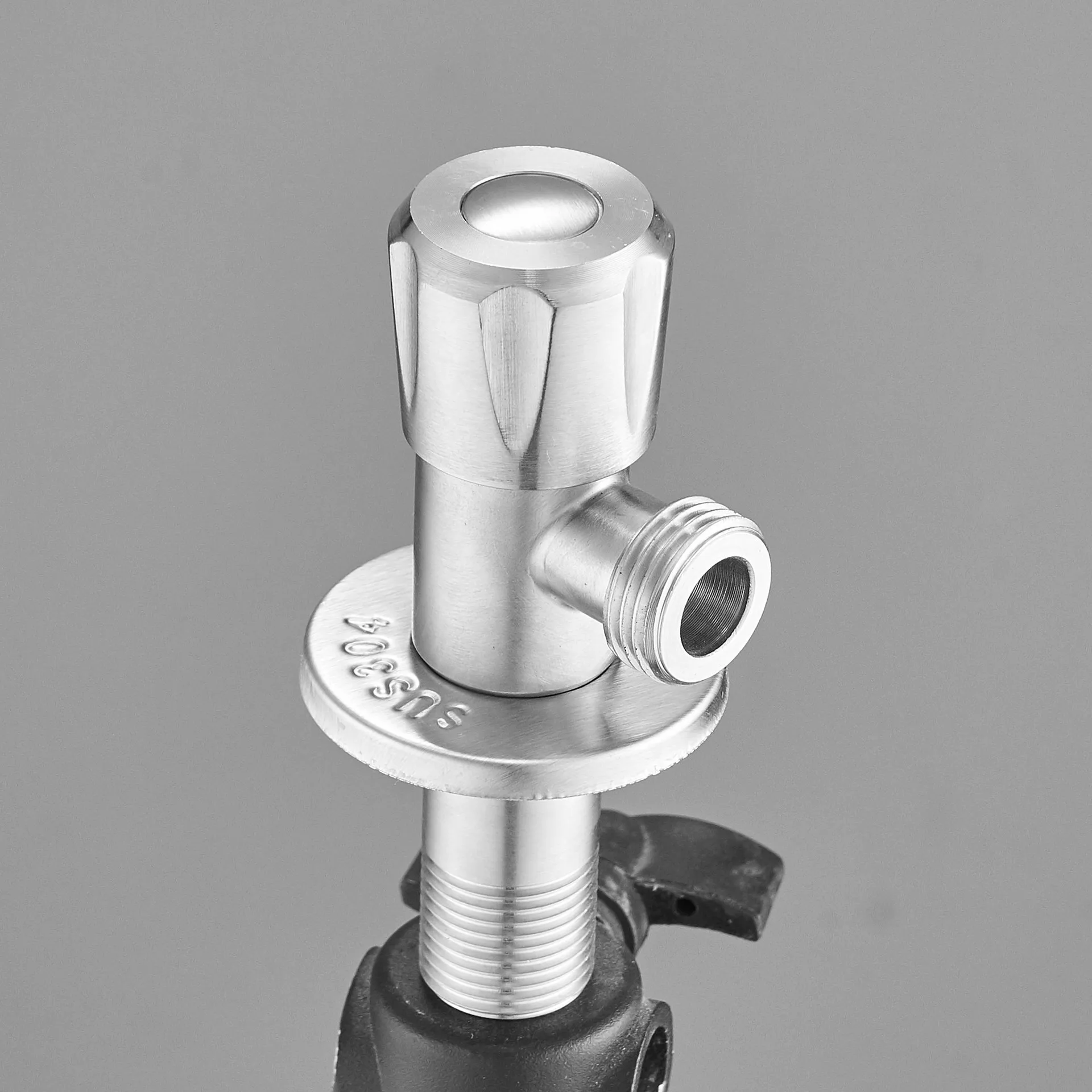 

Little Bunny Stainless Steel 304 Triangle Valve Diamond round Triangle Valve Water Heater Water Valve Manufacturers