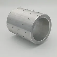 Изготовители настраиваемые каждый кожаный Пробивной игольчатый ролик пластиковая пленка Горячая игла с ушком ролик нетканые тканые мешки Ac