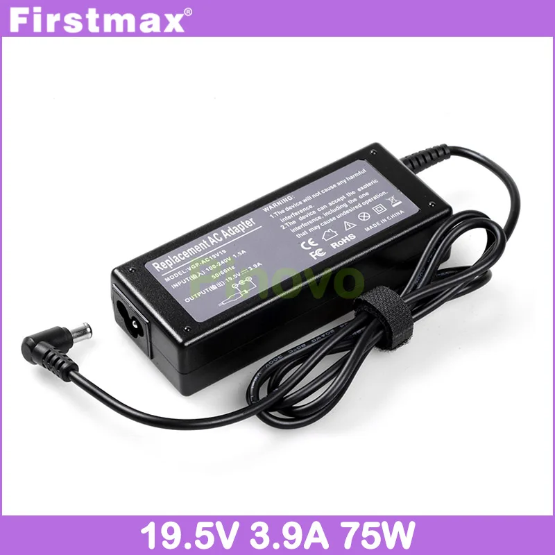 19.5V 3.9A notebook power supply for Sony Vaio charger ADP-75UB A E F VGP-AC19V19 VGP-AC19V20 VGP-AC19V27 | Компьютеры и офис