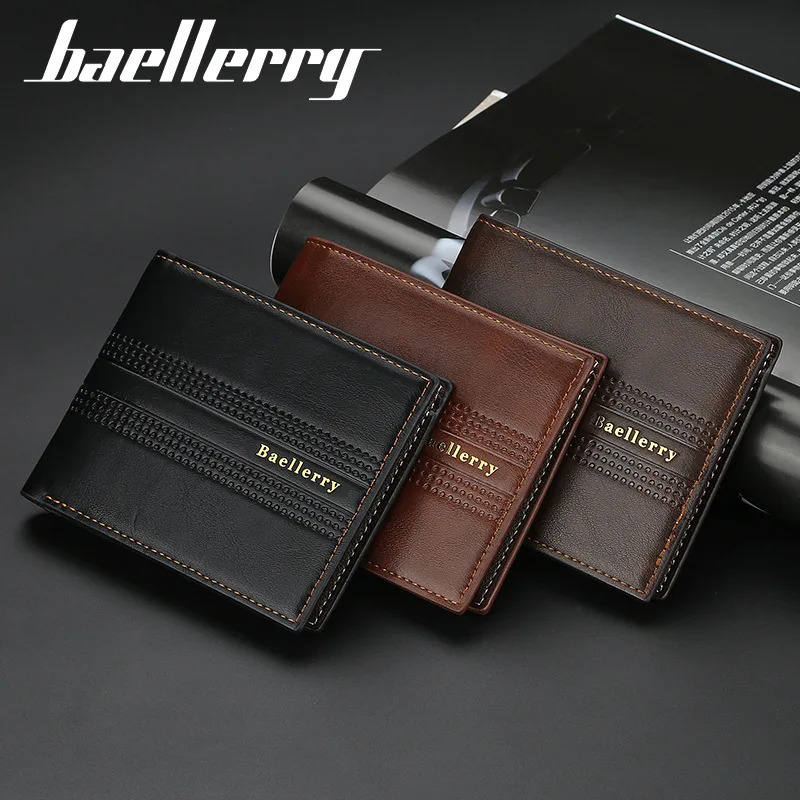 DIKEDAKU Baellerry мужской кошелек короткая версия южнокорейского бизнеса мультикард небольшой кошелек Crossborder Молодежный кошелек