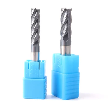 

Augusttools Endmill Milling Tools HRC50 4 Flute 4mm 5mm 6mm 8mm 10mm Alloy Carbide Tungsten Steel Milling Cutter End Mill Metal