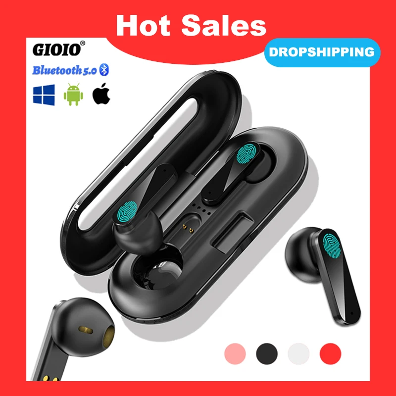 XG49 TWS Wireless Headphones Bluetooth Touch Control Smaller And Thinner Sports Headset For Iphone Huawei Music Earphones Xiaomi