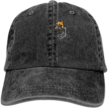 

HSZRF Baseball Cap-Doge Pocket Cowboy Hats for Mens Women Dad,Sports Baseball Caps