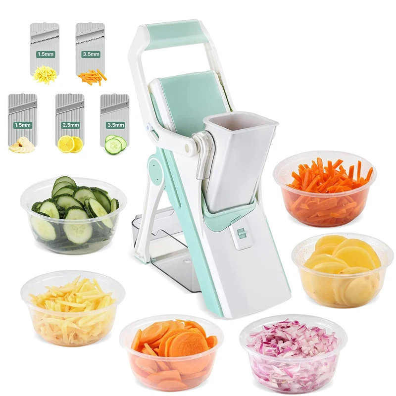 Adjustable Stainless Steel Mandoline Slicer 1