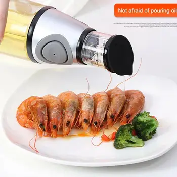 

Non-Drip Oil Bottle Kitchenware 250Ml Kitchen Glass Olive Oil Vinegar Dispenser Pour Bottle Bottle Kitchen Leakproof Tableware