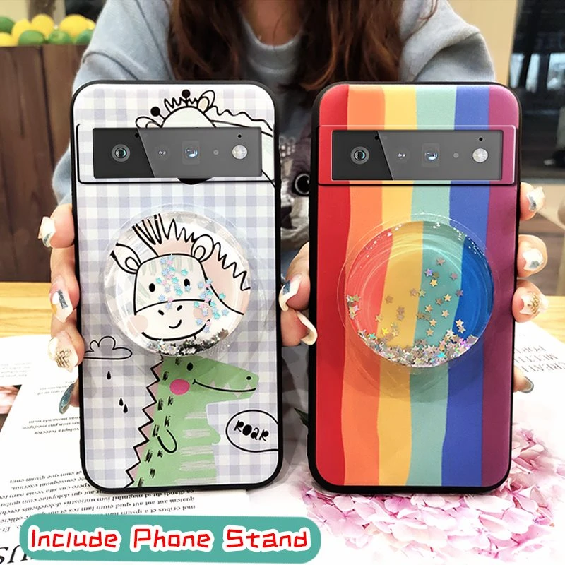 Tpu製の女の子用携帯電話ケース Google Pixel 6 Pro用の素敵なソフトケース 落下防止 電話用緩衝材 Aliexpress