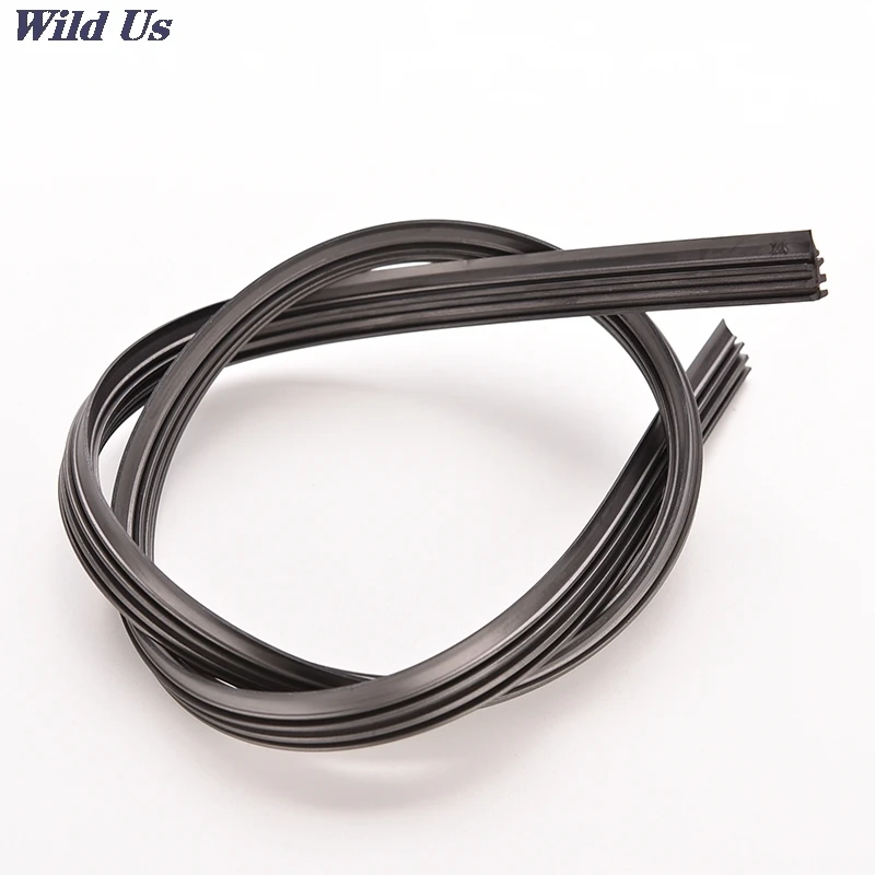 Universal Bracketless Frameless Windshield Wiper Wash Blade Refill Replacement 1pair=1pc Split 2pcs 28'' 26'' 24'⟊r Bus