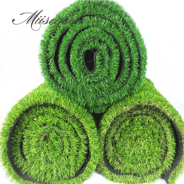 1Mx1M Méretű Testreszabás A Mesterséges Fű Gyeprét Szintetikus Vízelvezető Zöld Gyep Dekoráció Az Esküvői Otthoni Tereprendezés Kertjéhez: 4 Cm - Image 3