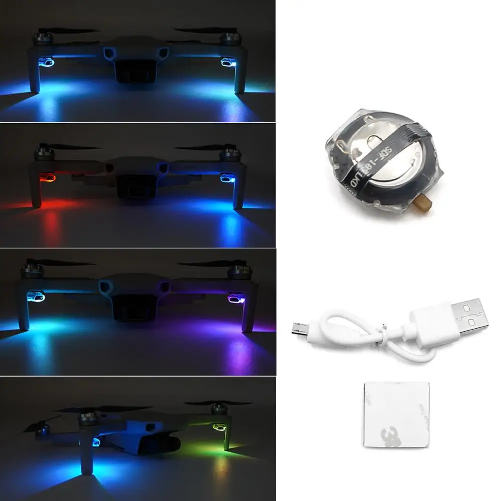 

Mavic Mini LED Lights Night Flying Kit Signal Lights Seven Color DIY Chooses For DJI Mavic Drone Expansion Accessories