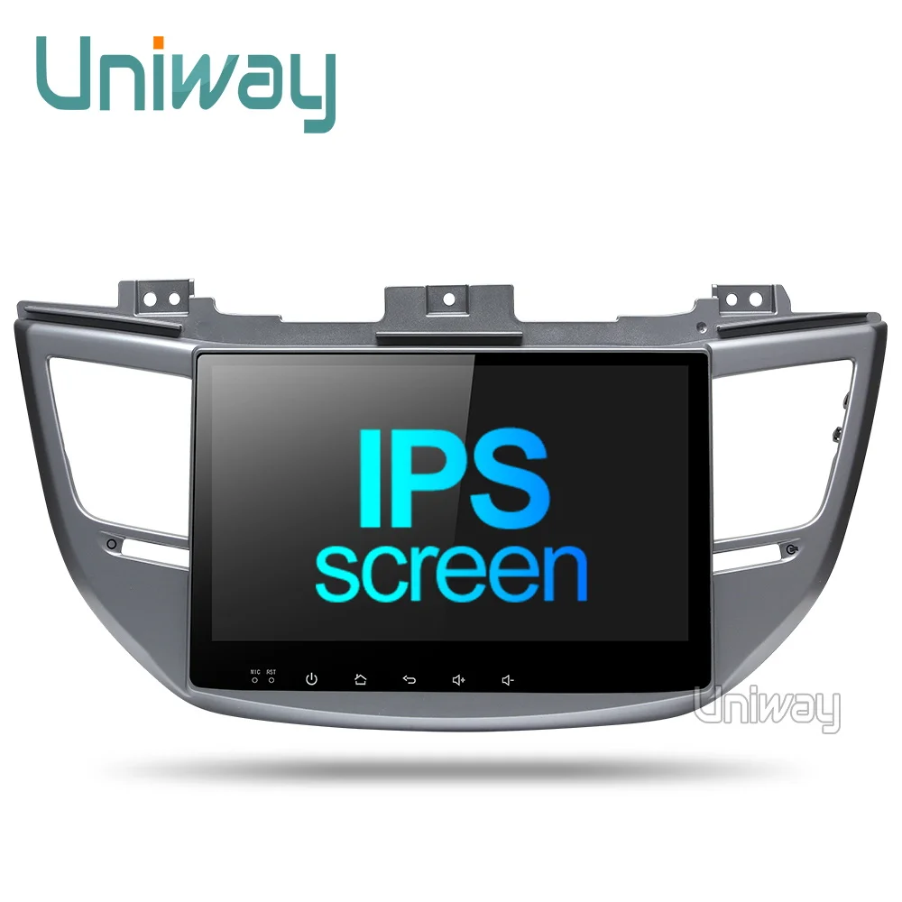 Uniway AXTS1071 2G+ 3 2G android 9,0 автомобильный dvd для hyundai Tucson/IX35 мультимедиа автомобильный Радио gps навигация