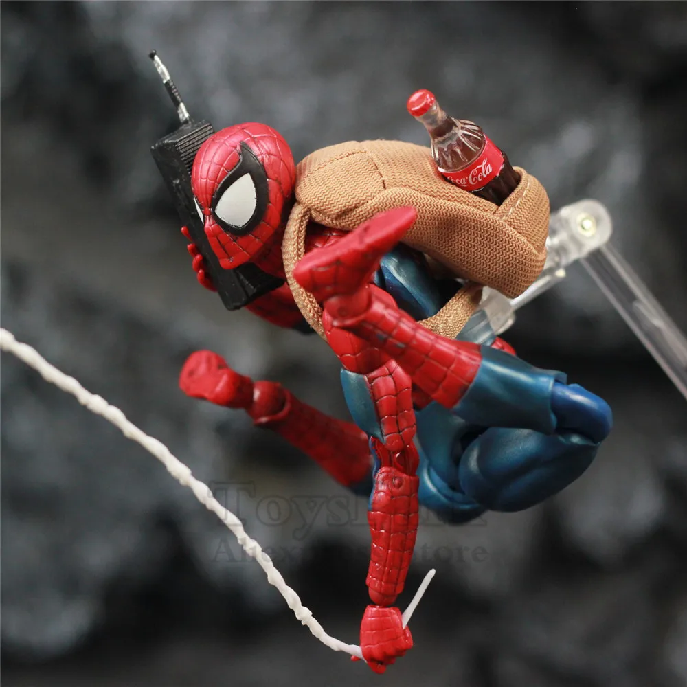 Marvel удивительный человек-паук " фигурка комикса. Питер Бенджамин Паркер Человек-паук легенды Человек-паук игрушки figma