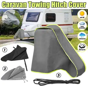 

Universal Waterproof Caravan Towing Hitch Cover Rain Snow Dustproof Protector For RV Tailer Motorhome