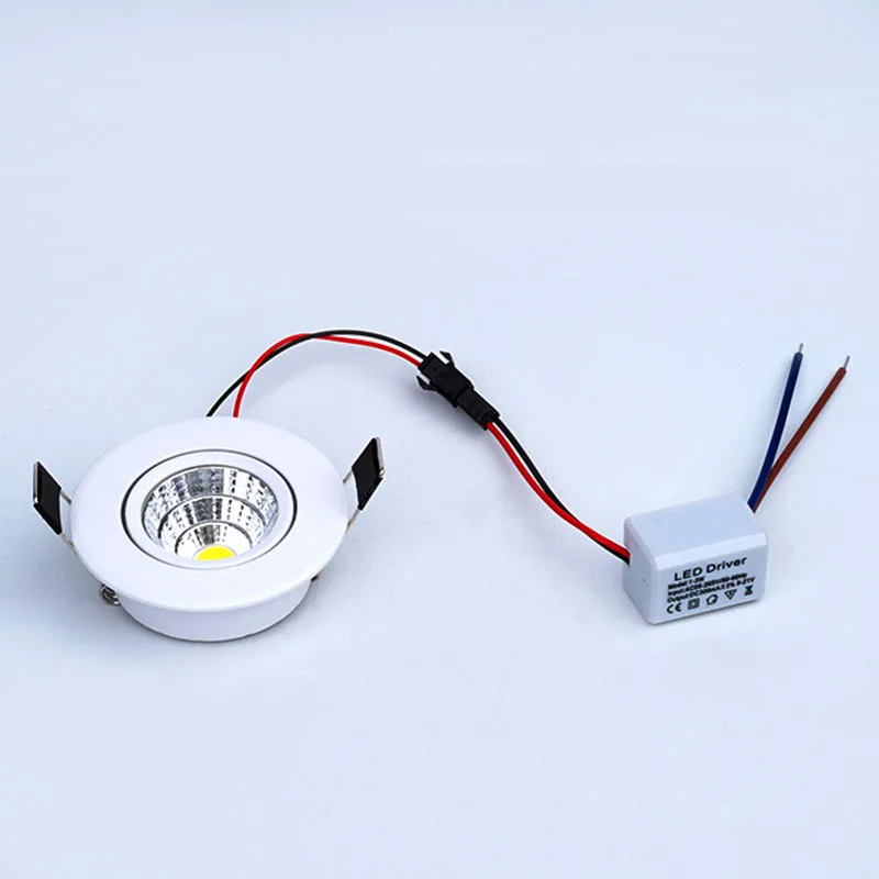RGB Led светильник COB 5 Вт 110 В 220 потолочный Точечный AC/DC12V декоративная потолочная