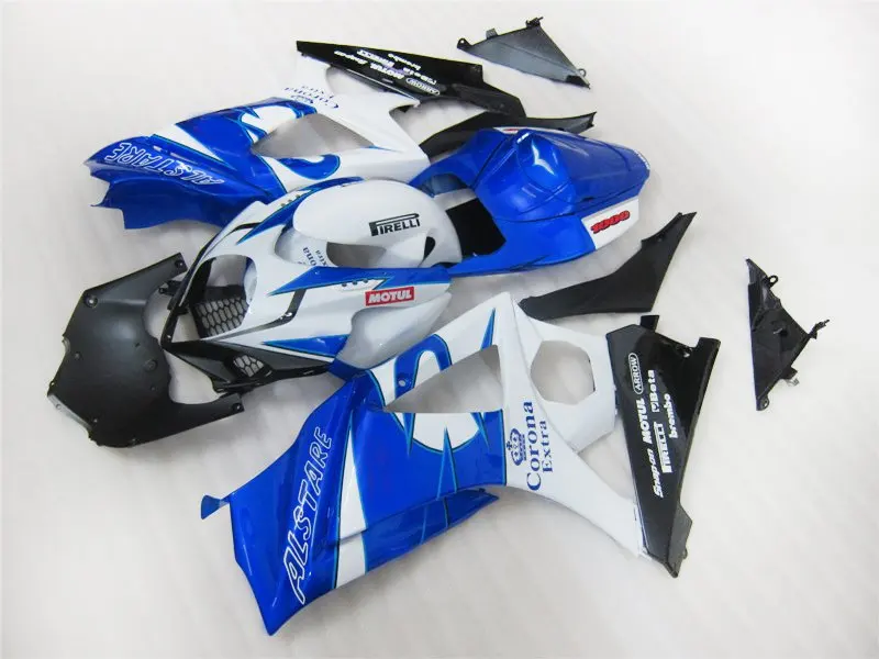 Комплект обтекателей для Suzuki GSXR1000 2007 2008 синий черный Обтекатели для кузова GSXR1000 07 08 IU72