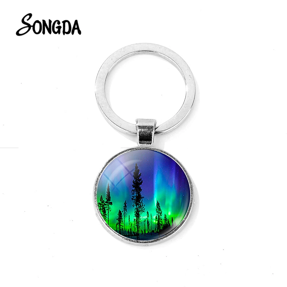 AuPra Crystal Teddy Bear Woman Keyring Funny Animal Mom Keychain Friend Man Gift