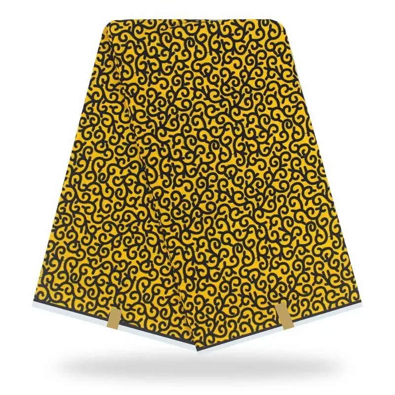 Real Dutch Wax Cotton Fabrics African Wax Print Fabric Latest Ankara Fabric Wax 6yards Cotton Y90905-8 - Цвет: As picture 4